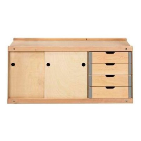 AFFINITY TOOL WORKS Sjobergs Storage Cabinet for Nordic Plus 1450, 40"W x 17"D x 18"H SJO-33374